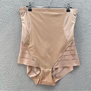 Honeylove Queen Brief Shapewear Women 1X Shade Sand Beige Neutral Slimming